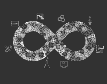 illustration of agile software delivery through collaboration and communication
